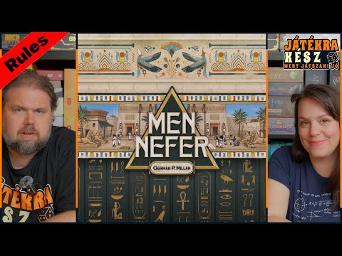 Men-Nefer - Játékismertető - Játékra kész / Play Right Away