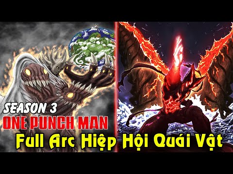 Temporada 3 completa de One Punch Man - Cuộc Chiến Hiệp Hội Anh Hùng Vs Hiệp Hội Quái Vật
