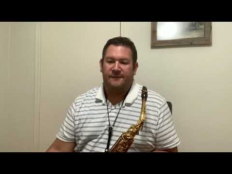 2020-2021 TMEA ALL-REGION SAXOPHONE ETUDE 3 - TUTORIAL