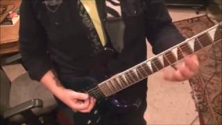 How to play THE FOUR HORSEMEN by METALLICA - Guitar Lesson by Mike Gross - Tutorial