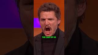 Pedro Pascal REACTION to being cast as Joel in THE LAST OF US #shortsfeed #movieshorts #thelastofus