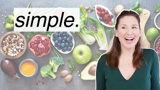 The SIMPLEST way to eat HEALTHY this year is THIS