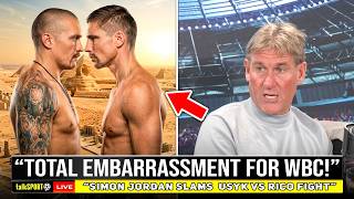 "It's LAUGHABLE!" Simon Jordan DESTROYS Oleksander Usyk vs Rico Verhoeven Fight!