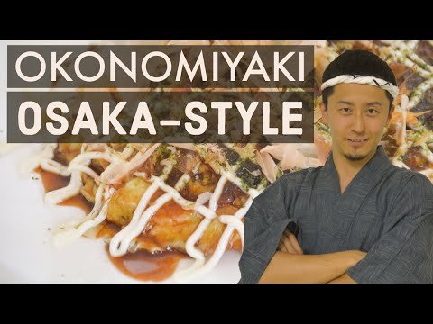 How to make tasty and fluffy Osaka-style Okonomiyaki at home