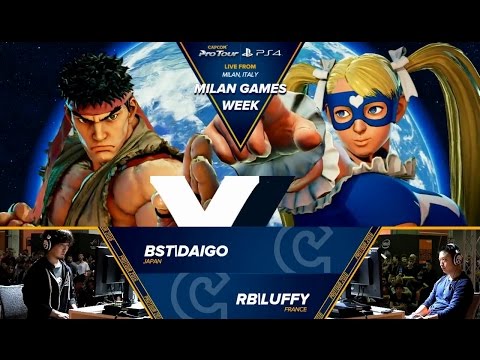 Daigo (Ryu) vs Luffy (R. Mika) - EU Regional Finals 2016