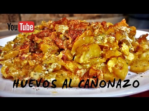 HUEVOS AL CAÑONAZO💥 Recetas de cocina fáciles y ricas