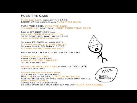 Fuck The Cake - Kirk Fogg's African Adventure [Lyric Video]