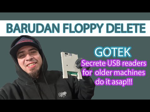 Secret USB Upgrade for Old Barudan Embroidery Machines| Floppy replacement embroidery machine!