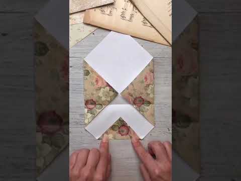DIY Super Easy Envelopes for Junk Journals, Gifts, and Craft Storage!