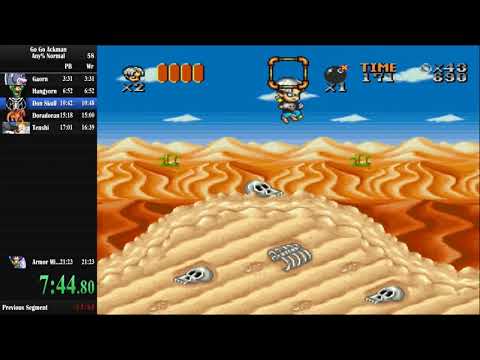 Go! Go! Ackman Super Famicom (Normal%) World Record Speedrun in 20:52