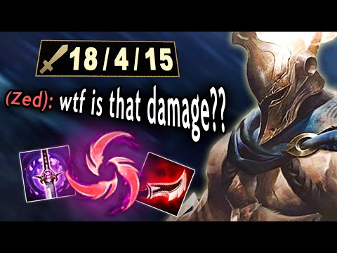 New Pantheon REWORK is a Hail of Blades Abusing MACHINE | Pantheon Mid Challenger PBE Gameplay