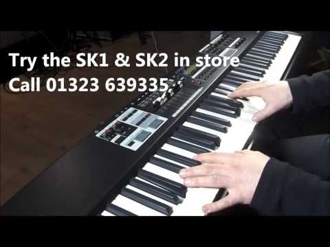 Hammond SK1 Hammond SK2 Piano & Other Voices Demo