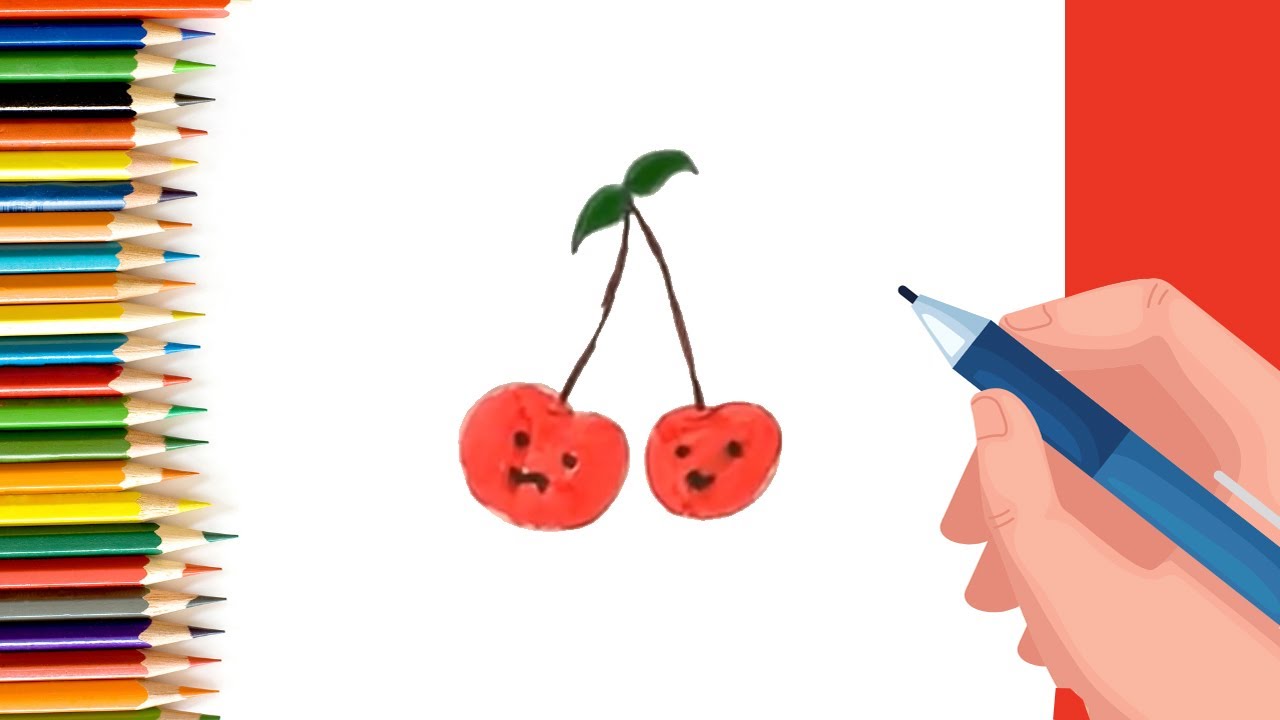 How to Draw Cherries