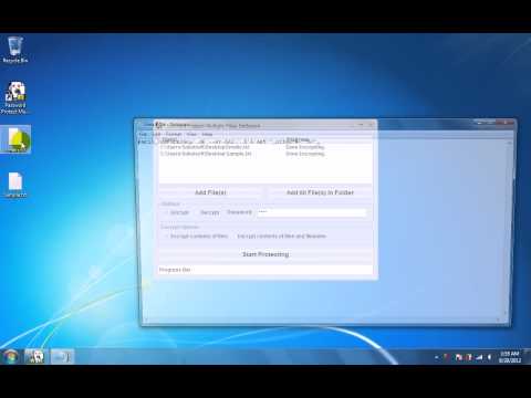 Password Protect Multiple Files Software