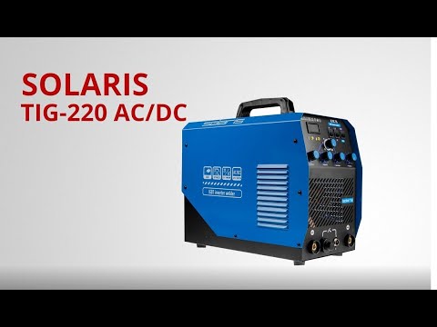 фото инверторный аппарат аргонодуговой сварки solaris tig-220 ac/dc новый 5987350756 уценен 0