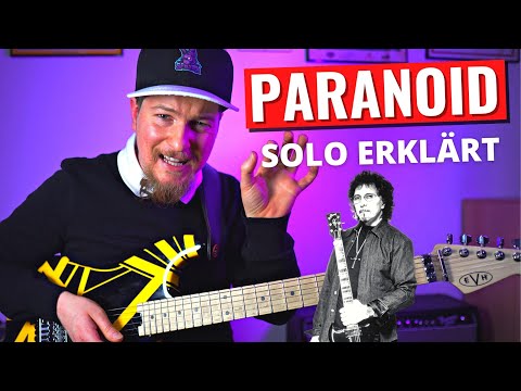 Wie geht das PARANOID Gitarren-Solo? Mit Tabs & Tipps zum Black Sabbath Song-Höhepunkt
