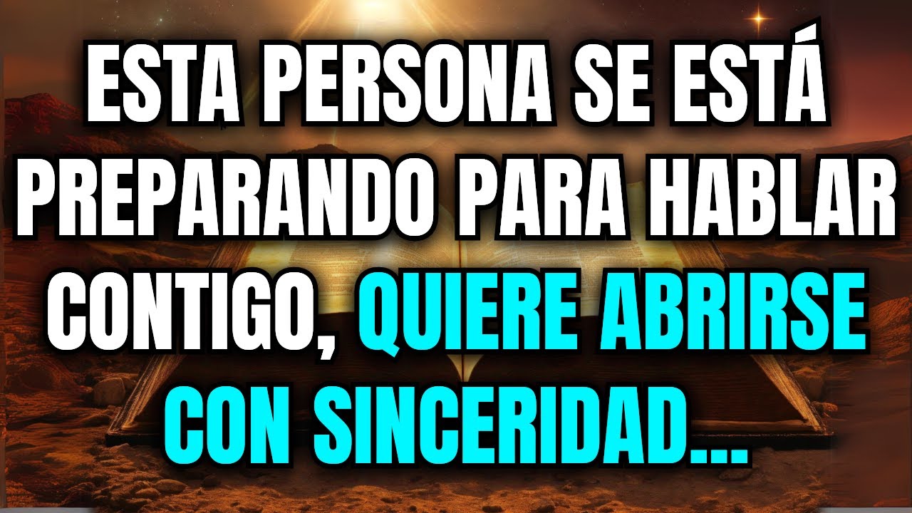 💌 Esta persona se está preparando para hablar contigo y quiere ser honesta... Diosdice 11 11