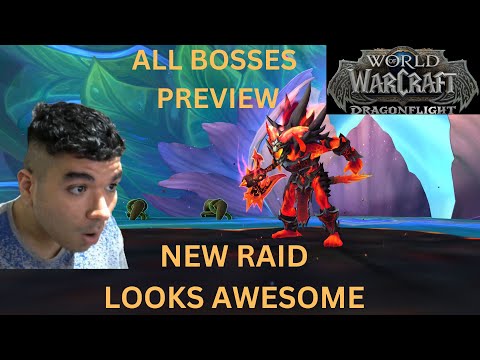 All Amirdrassil Bosses PREVIEW | WOW Dragonflight 10.2 | Checho Reacts