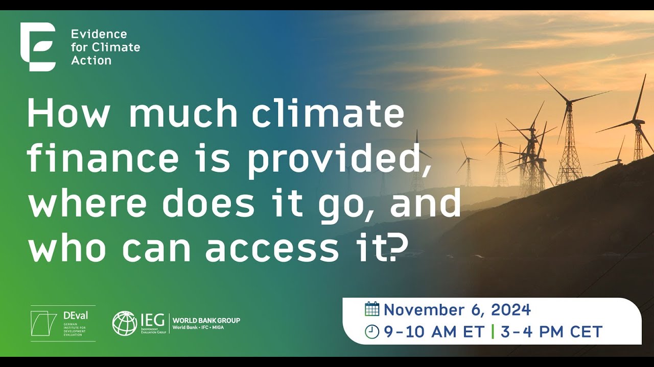 How much climate finance is provided, where does it go, and who can access it?