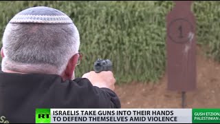 Israelis learn to defend themselves against Palestinian &#39;lone-wolf&#39; attacks
