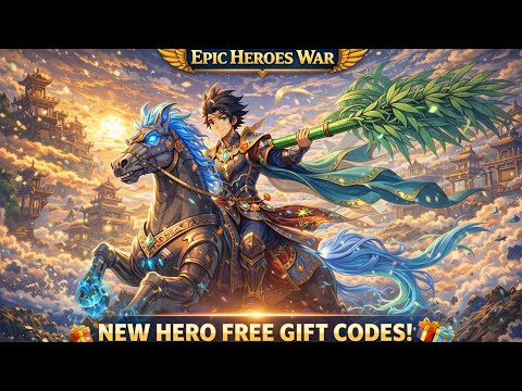 EPIC HEROES WAR : 2026 New Gift Code 💖|Epic Hero War New Gift Code February 2026  | Clover EHW