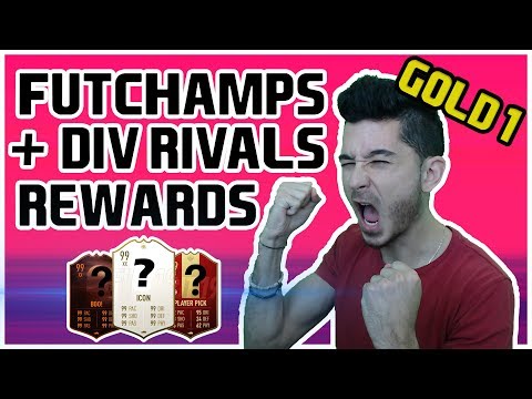 HUGE WALKOUT!!! OUR PACK LUCK IS INSANE! GOLD 1 FUTCHAMPS + Division Rivals Rewards FIFA 19