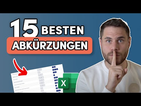 Diese 15 Excel Shortcuts sollte JEDER kennen