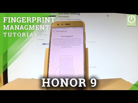 HONOR 9 ADD FINGERPRINT / Set Up Fingerprint Lock