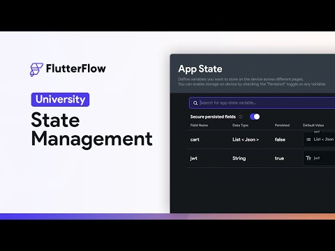 State Management | FlutterFlow University