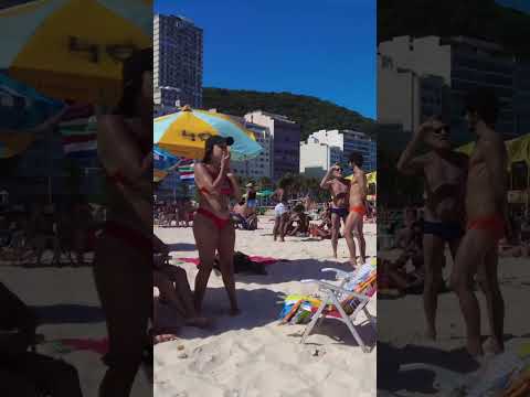 🇧🇷Copacabana Beach in Rio De Janeiro