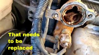 Thermostat Replacement | Mitsubishi Eclipse, Plymouth Laser, and Eagle Talon | How To