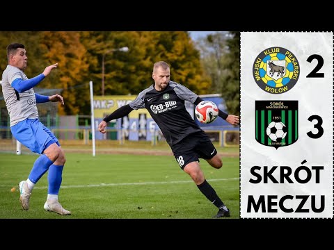 Klasa Okręgowa: MKP Wołów - Sokół Marcinkowice | SKRÓT MECZU