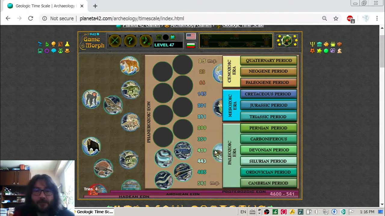 Geologic Time Scale - Interactive Archaeology Lesson 🏺🎥🎓 (Archive)