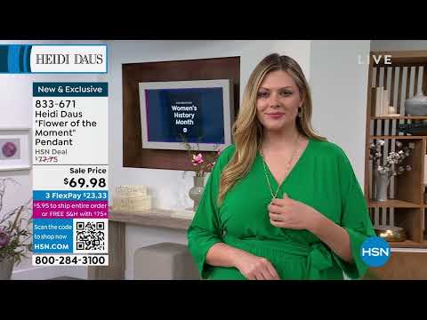 HSN | Heidi Daus Spring Sparkle Jewelry Designs 03.02.2023 - 03 PM