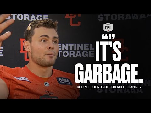 Nathan Rourke calls new CFL changes 'garbage' says players, coaches weren't consulted
