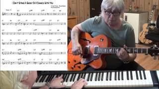 I Don&#39;t Stand A Ghost Of A Chance With You - Jazz guitar &amp; piano cover