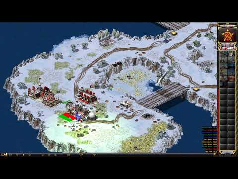Red Alert 2 Yuri's Revenge Apocalypse mod v6.0 - Soviets on 4P map, naval attack