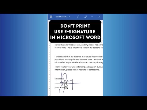 , title : 'Use E-Signature in microsoft word! (Wow.. It only takes 10 seconds!!)'