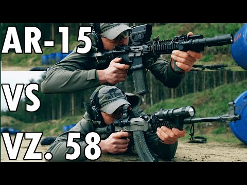 Sa vz. 58 vs. AR15 | Střelecké porovnání Kosa vs Arko v praxi