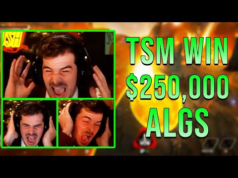 Daltoosh Reacts to TSM Winning $250,000 ALGS Playoffs | Apex Legends Highlights