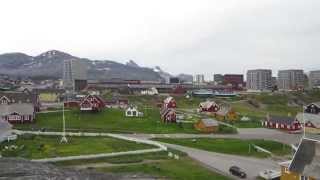 preview picture of video '360° view of Nuuk from the old part of the city'