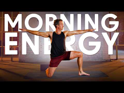 15 Min Power Yoga Morning Energy Shot | No Caffeine Needed
