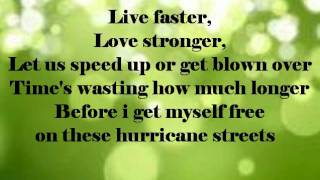 Hurricane Streets by Hey Monday {lyrics}