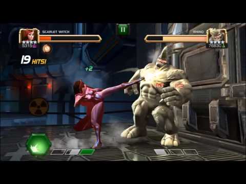Marvel Contest of Champions Realm of Legend Rhino No Perfect Block