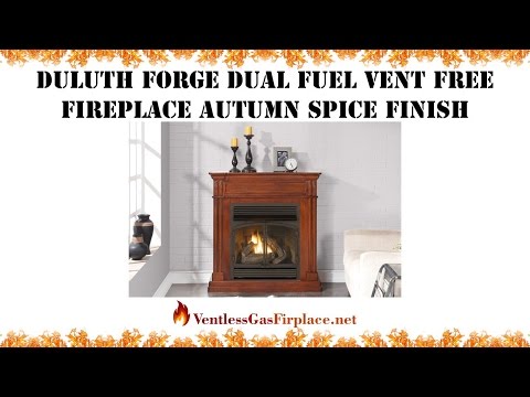 Duluth Forge Dual Fuel Vent Free Fireplace Remote...