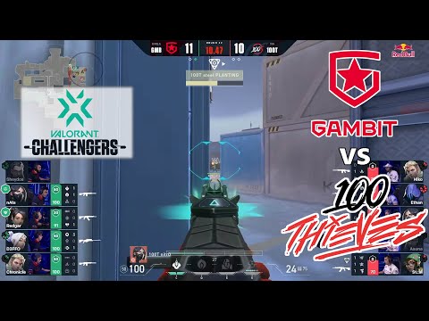100 Thieves VS Gambit | FULL GAME HIGHLIGHTS- Valorant VCT 3 : Masters Berlin
