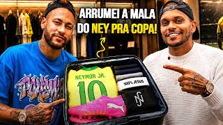 O QUE TEM NA MALA DO NEYMAR JR PARA A COPA?