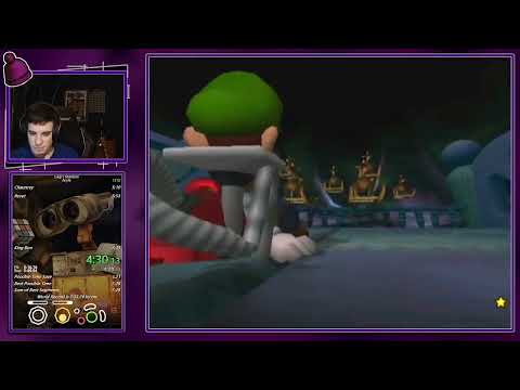 Luigi's Mansion Any% Speedrun in 7:30.167 (Former World Record)