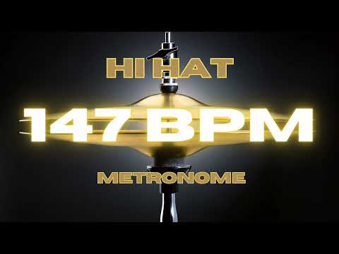 147 BPM - Hi Hat Metronome
