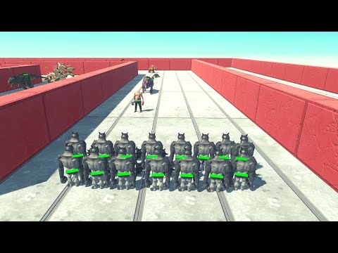 Impossible Maze - 15x Shatterilla ARBS | Animal Revolt Battle Simulator